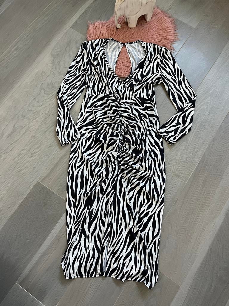 Lange jurk, Kleding | Dames, Zwangerschapskleding, Ophalen of Verzenden, Zo goed als nieuw, Maat 38/40 (M), Jurk
