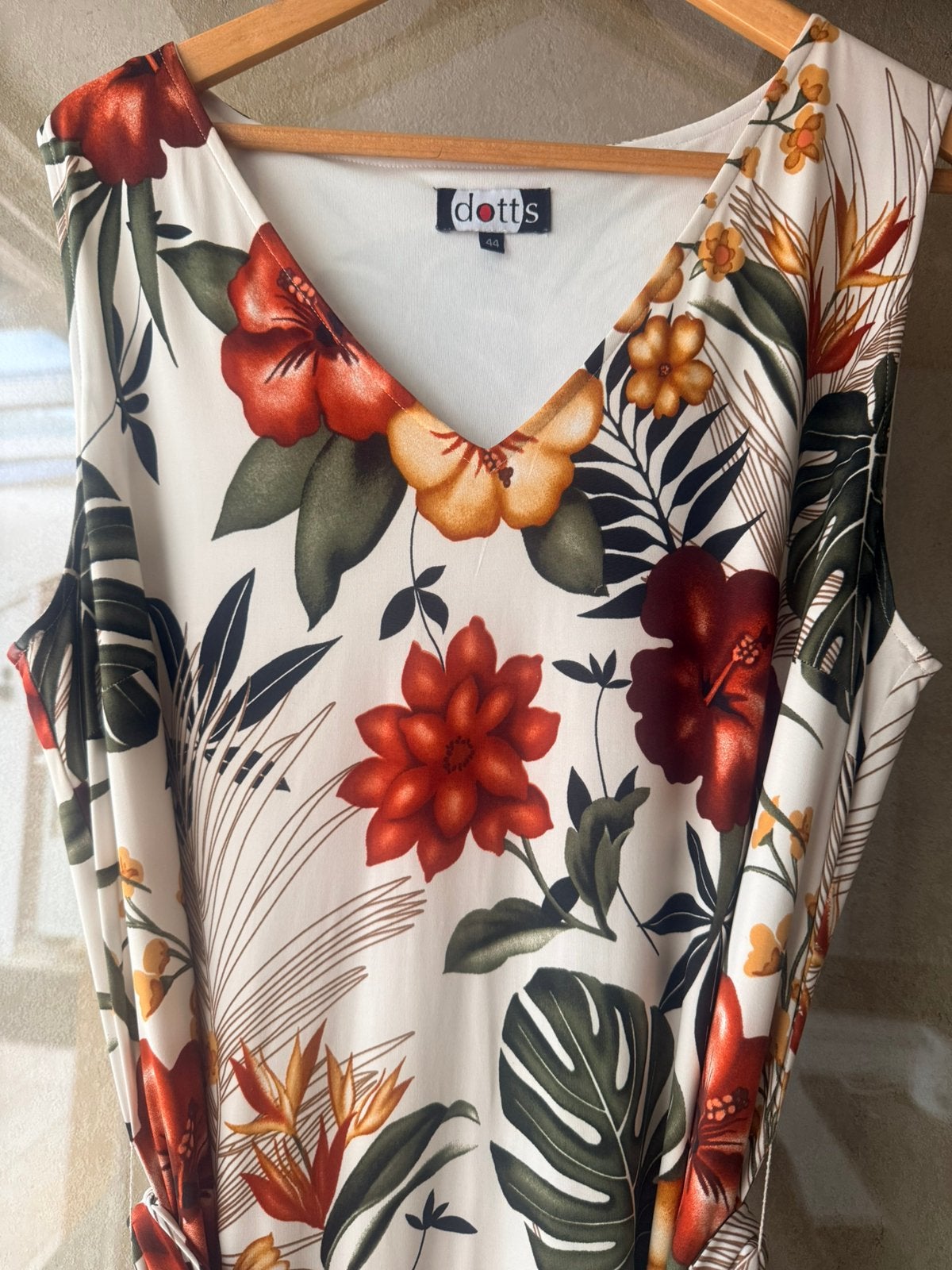 Damesjurk lang, Enlèvement, Comme neuf, Taille 42/44 (L), Multicolore