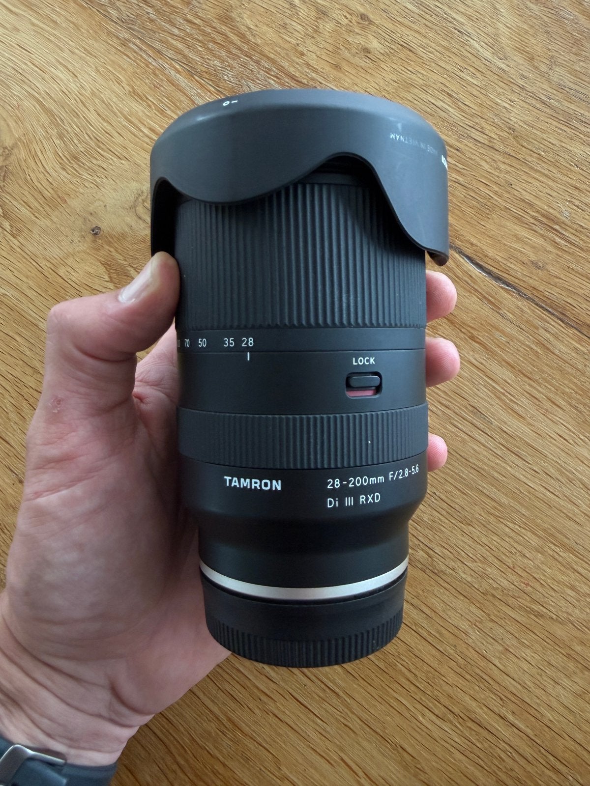 Tamron 28-200 f2.8-5.6, TV, Hi-fi & Vidéo, Enlèvement ou Envoi, Comme neuf, Tamron