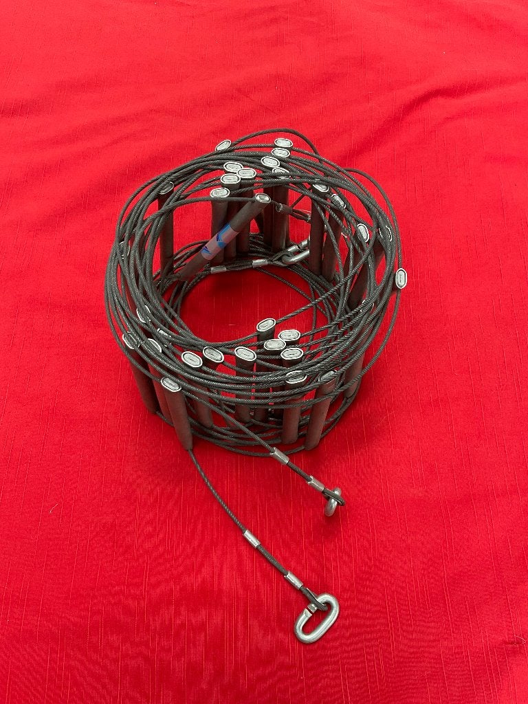 Speleo ladder 10m in perfecte staat, Ophalen of Verzenden, Zo goed als nieuw, Ladder