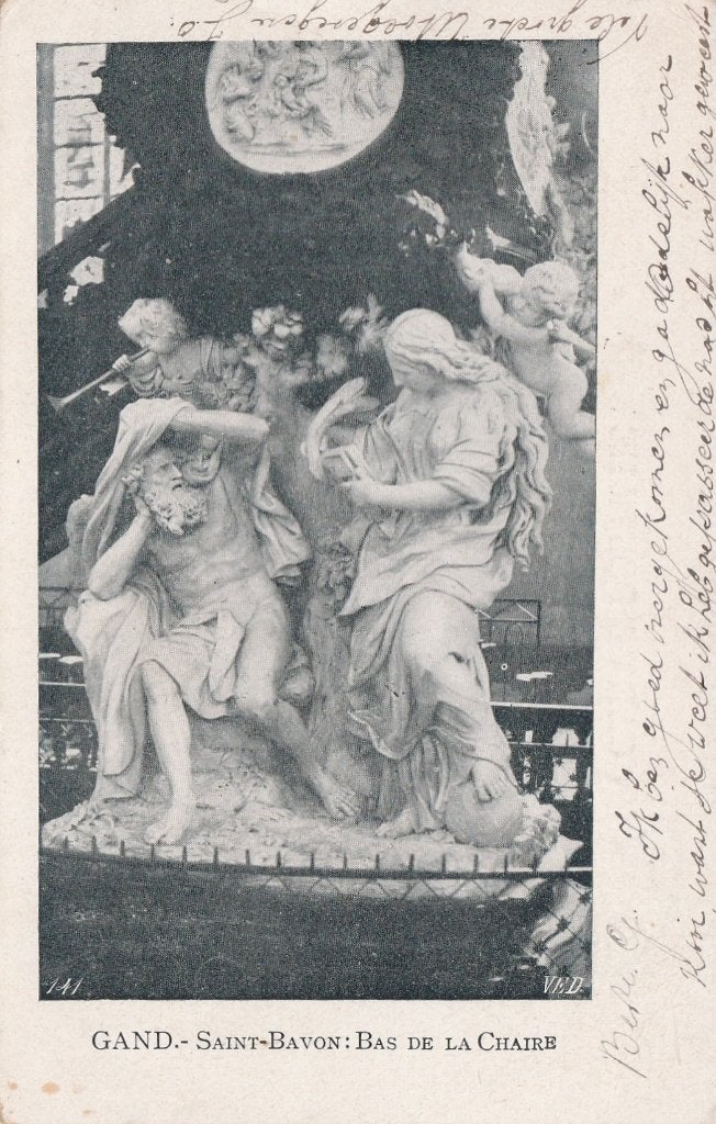 Gent, Ophalen of Verzenden, Voor 1920, Gelopen, Oost-Vlaanderen