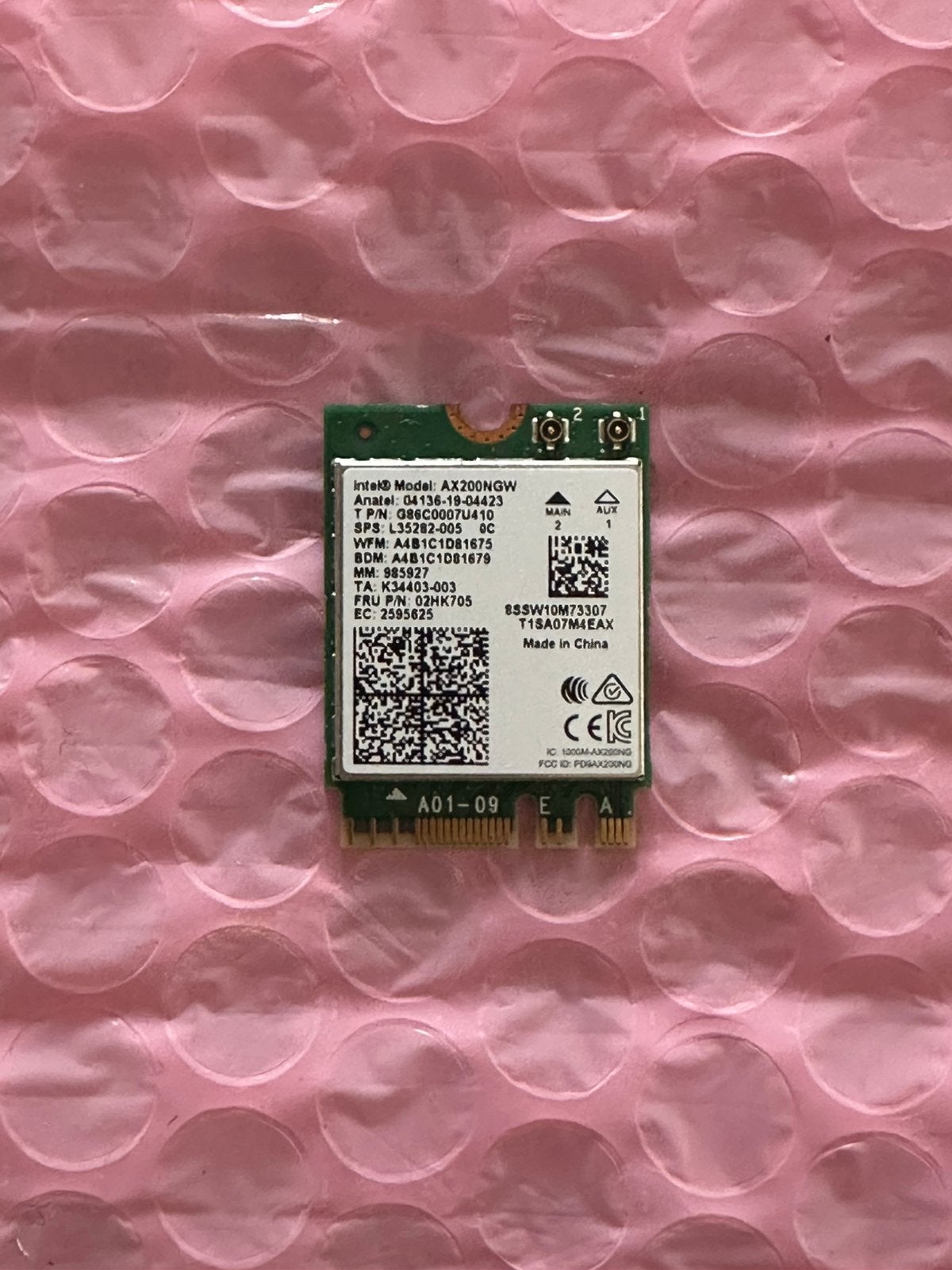 PC Wifi module ax200, Ophalen of Verzenden, Zo goed als nieuw