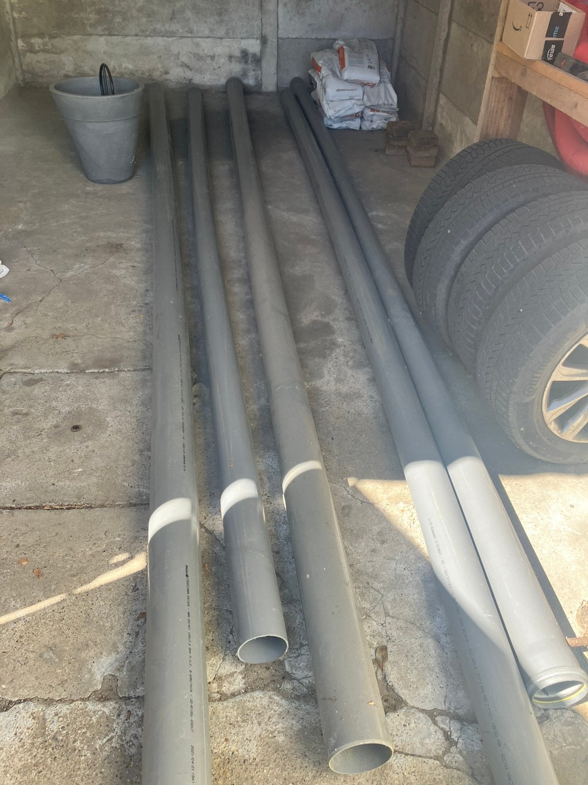 Rioolbuizen, Doe-het-zelf en Bouw, Ophalen, Afvoer, PVC, Nieuw