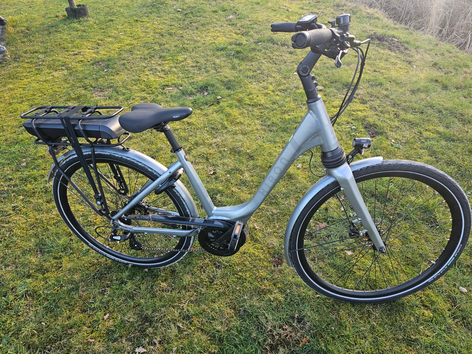 Elektrische dames fiets maat S Kmstand 200, Ophalen