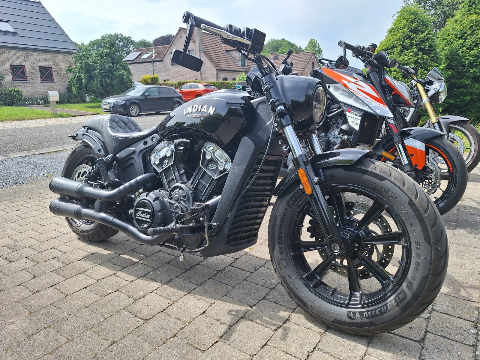 INDIAN Scout Bobber de 2018, ABS, Occasion, Chopper, 2 cylindres