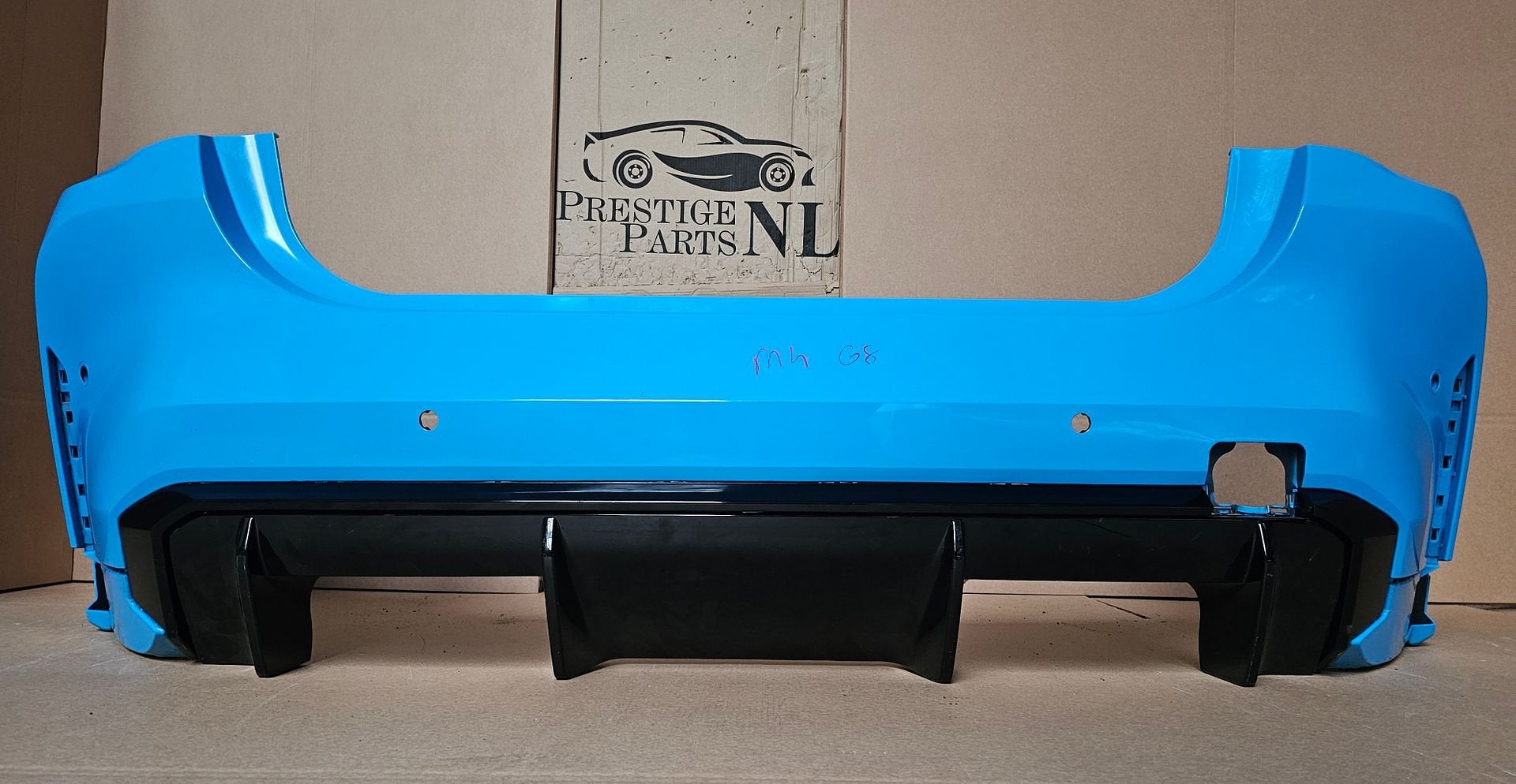 Achterbumper BMW 4 Serie M4 G83 G82 ORIGINEEL 51128074696, Gebruikt, -, Ophalen of Verzenden, Achter