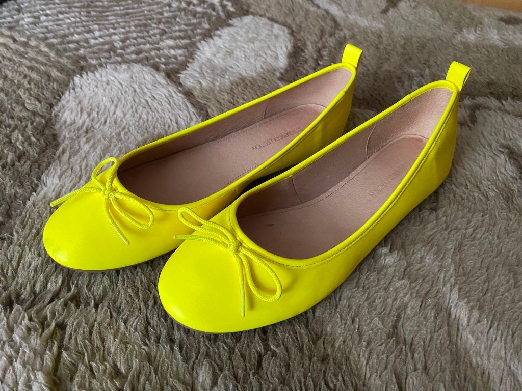 Chaussures pour femmes pointure 39, Neuf, Ballerines, Jaune, Enlèvement ou Envoi