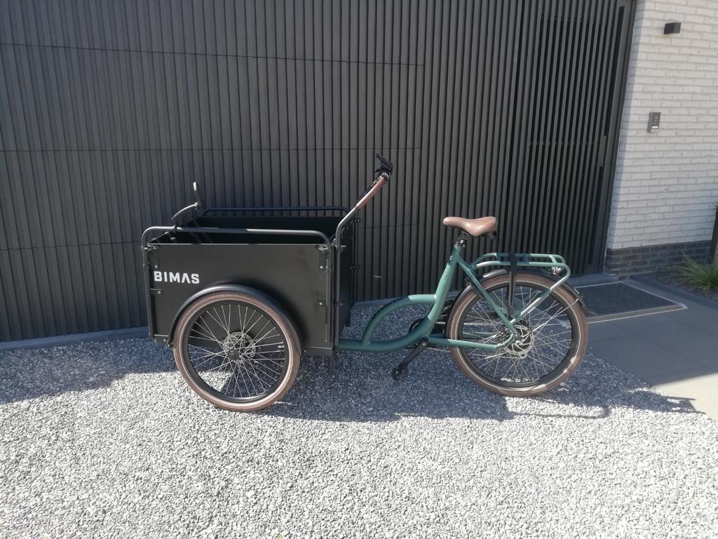 NIEUWE STAAT Bakfiets Bimas e-Cargo 3.3 Economy + extra batt, Fietsen en Brommers, Ophalen