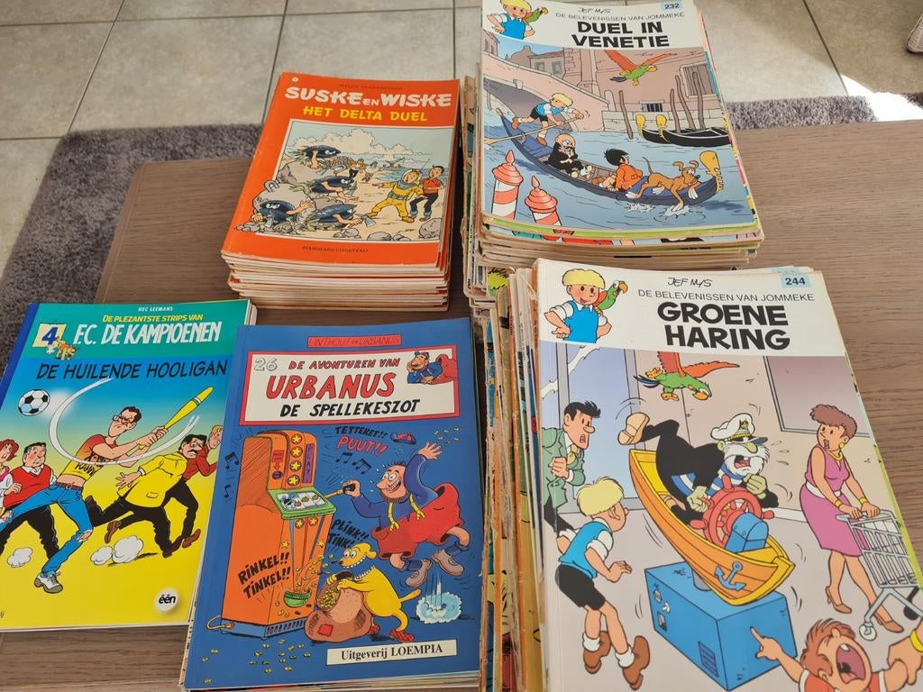 Stripes veulent Vanddersteen et Jef Nys Linthout et Urbanus, Enlèvement