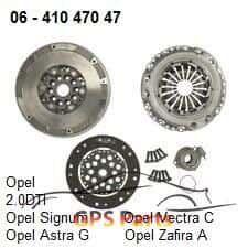 Opel Zafira 2.0 DTI koppeling vliegwiel Opel Vectra C Astra, Auto-onderdelen, -, -, Opel, Nieuw