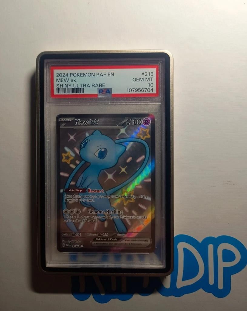 Mew 216 Paldean Fates PSA 10, Ophalen