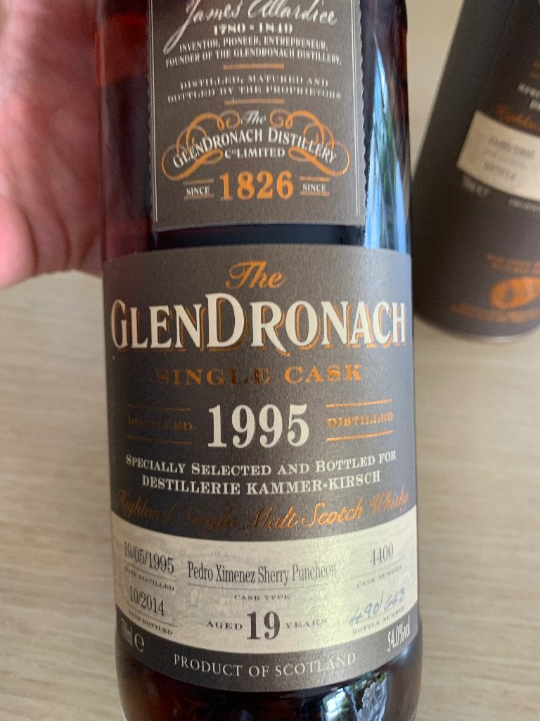 Whisky Glendronach 19yr PX 1995-2014, Enlèvement, Neuf