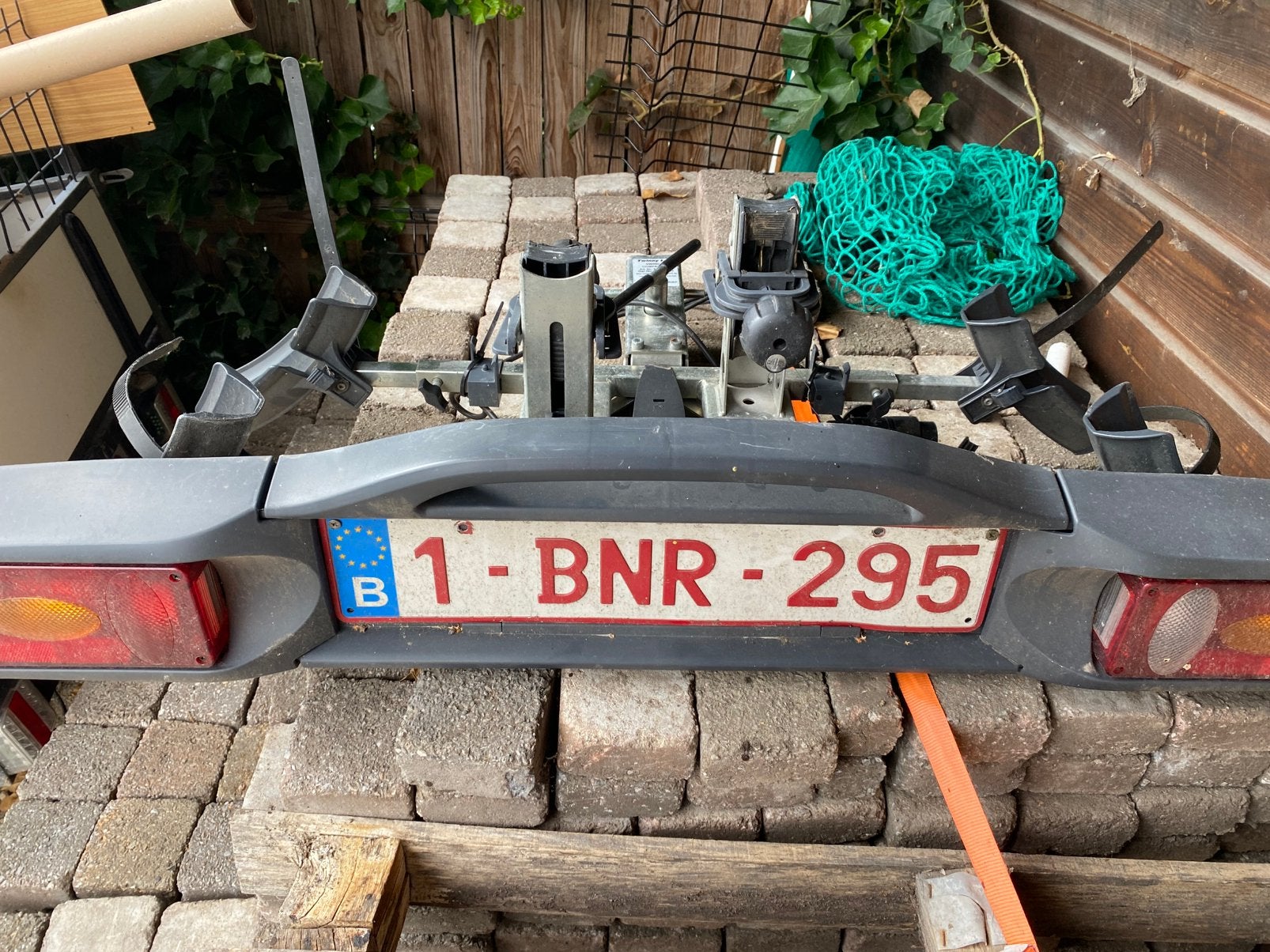Zeer degelijke fietsendrager voor trekhaak, Auto diversen, Fietsendragers, Ophalen, Gebruikt, Elektrische fiets, 2 fietsen