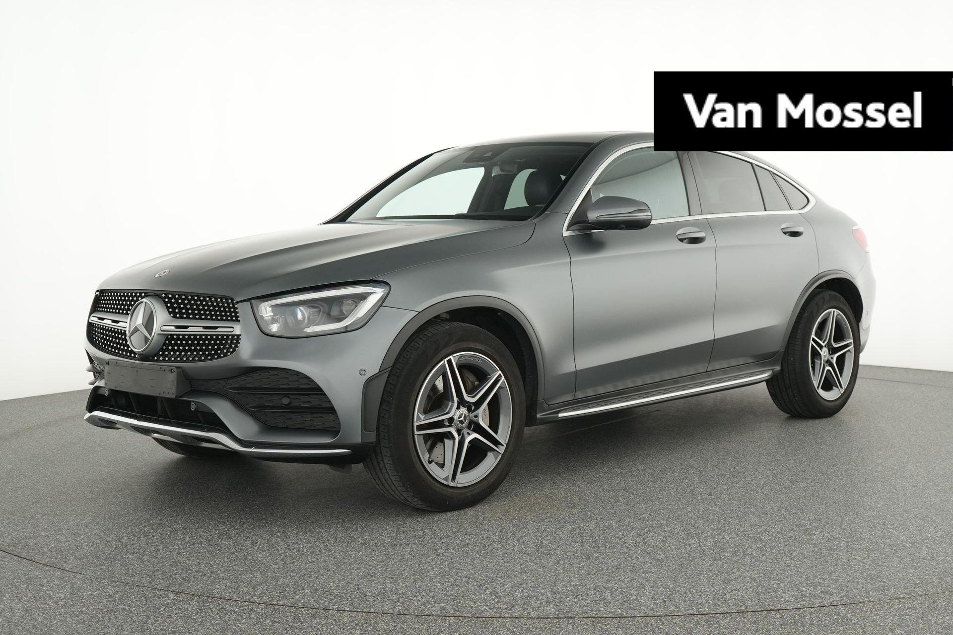 Mercedes-Benz GLC 200d 4MATIC AMG LINE Coupé + CARPLAY + LE, Cuir, Argent ou Gris, Achat, Euro 6