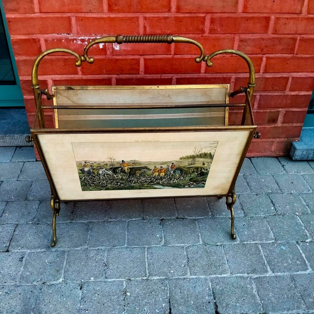 Dagbladdrager vintage, Ophalen