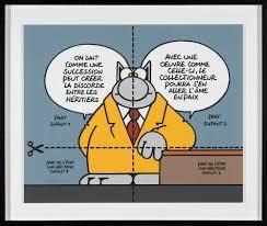 Geluck le chat sérigraphie succession rare échange possible, Antiquités & Art, Enlèvement