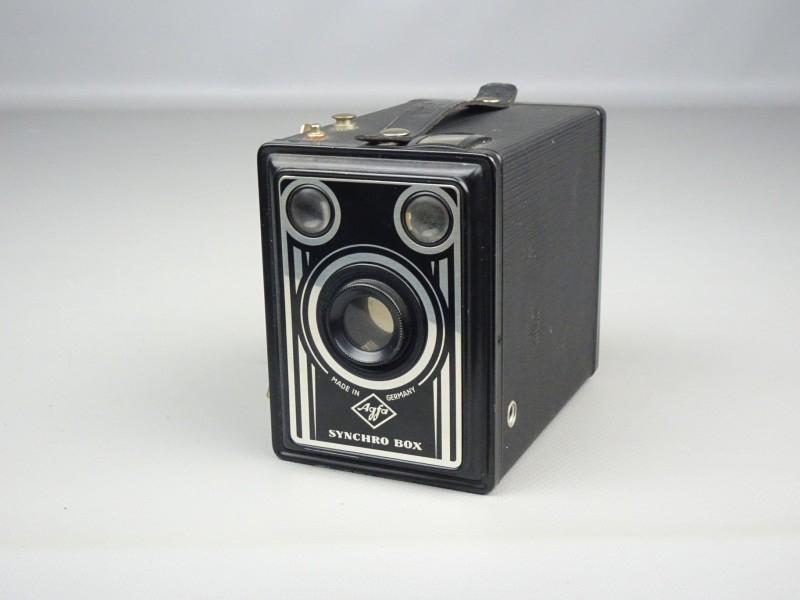 Appareil photo boîte vintage, Antiquités & Art, Enlèvement ou Envoi