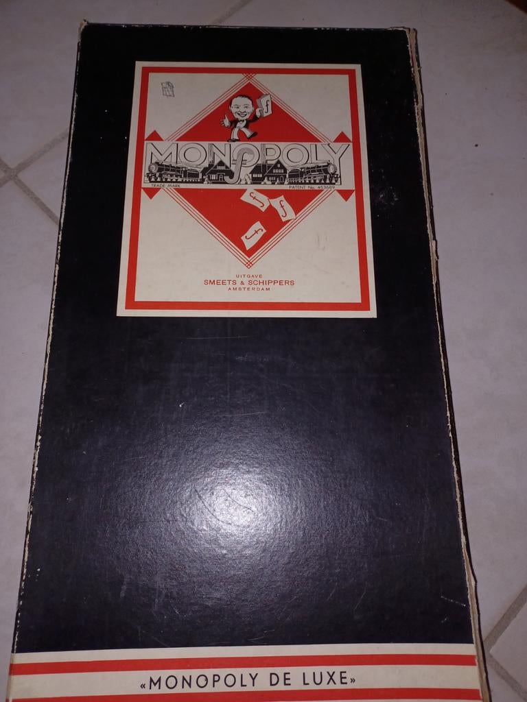 vintage monopoly Nederlandse versie Luxe uitgave, Hobby en Vrije tijd, Gezelschapsspellen | Bordspellen, Ophalen of Verzenden