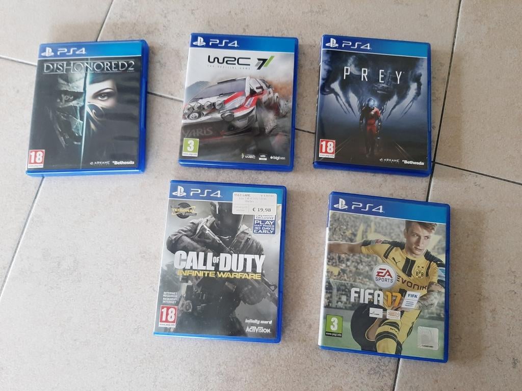 Ps4 spellen, Ophalen of Verzenden, Zo goed als nieuw