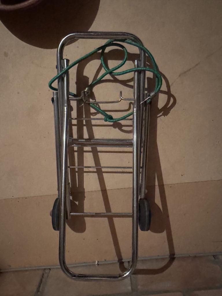Plooibaar boodschappen of kofferkarretje, Ophalen of Verzenden, Zo goed als nieuw