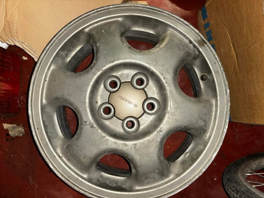Originele velgen Subaru Legacy Turbo (2), Ophalen of Verzenden, Gebruikt