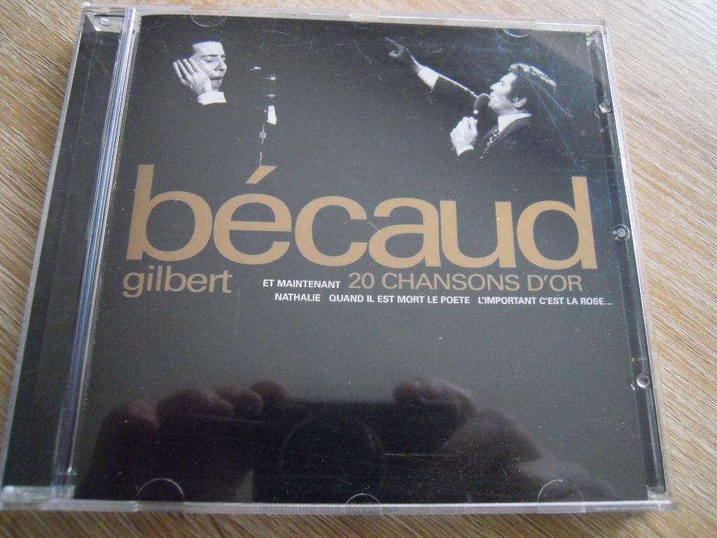 Gilbert Bécaud 20 chansons d'or (cd), Ophalen of Verzenden, Zo goed als nieuw