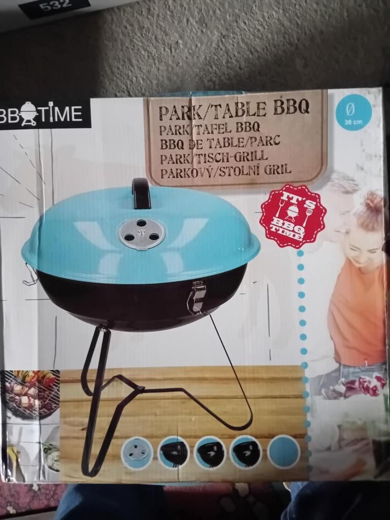 kleine draagbare bbq, Ophalen, Nieuw