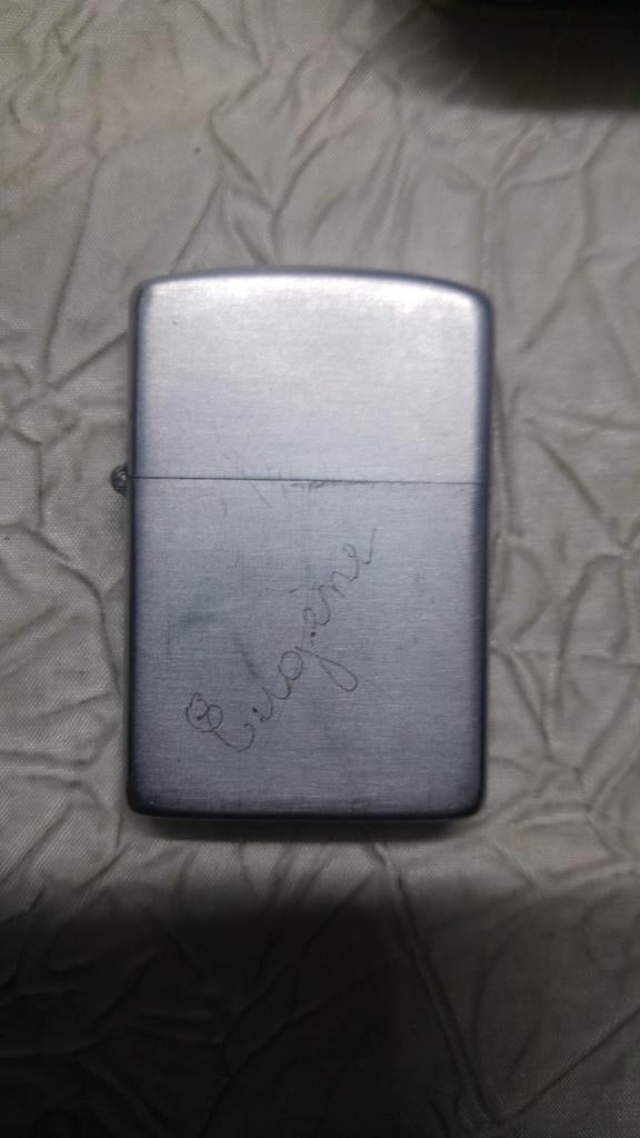 Vintage aansteker Zippo briquet brass 1949 49, Enlèvement ou Envoi