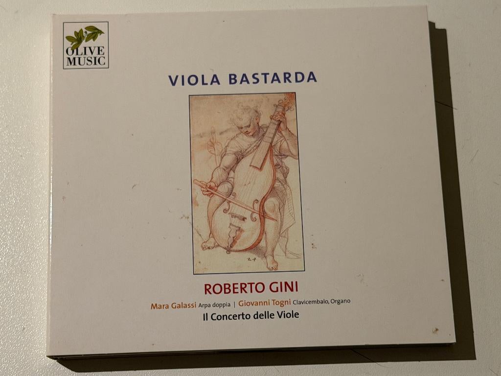 Roberto Gini, Il Concerto Delle Viole – Viola Bastarda, Ophalen of Verzenden, Gebruikt