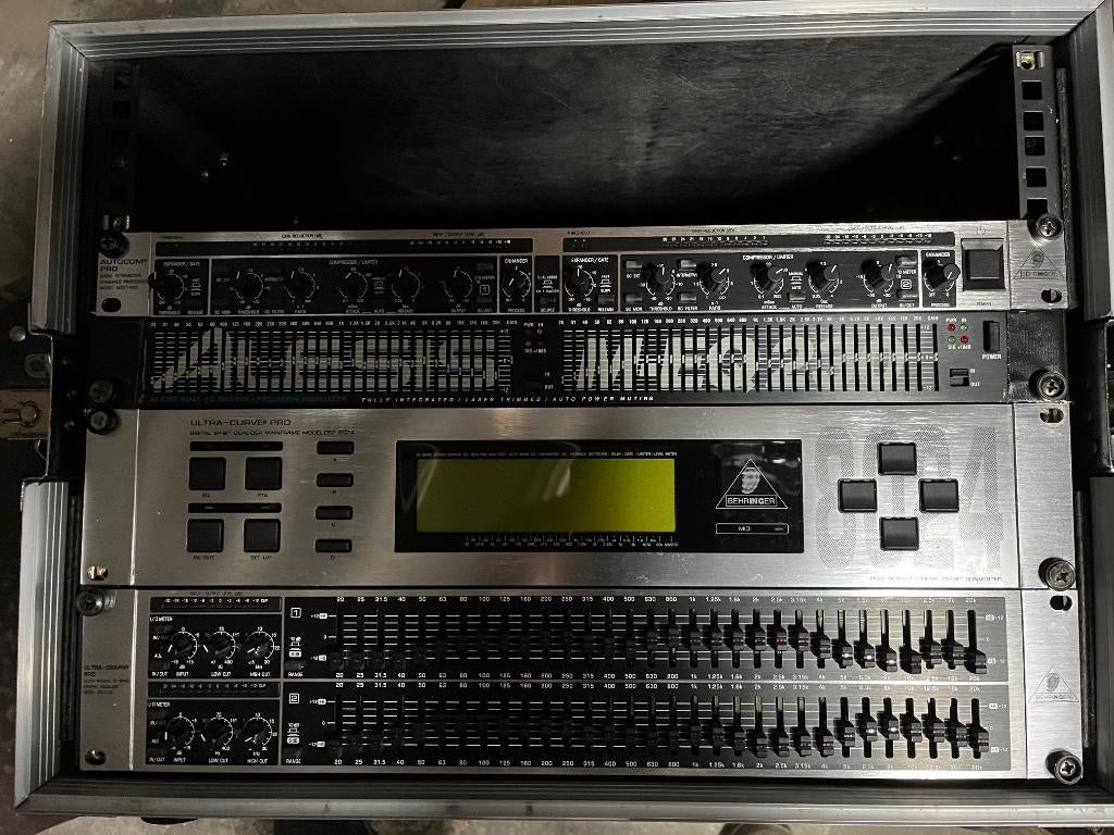 Setje PA Outboard Gear met of zonder flightcase, Muziek en Instrumenten, Ophalen, Gebruikt, Overige typen
