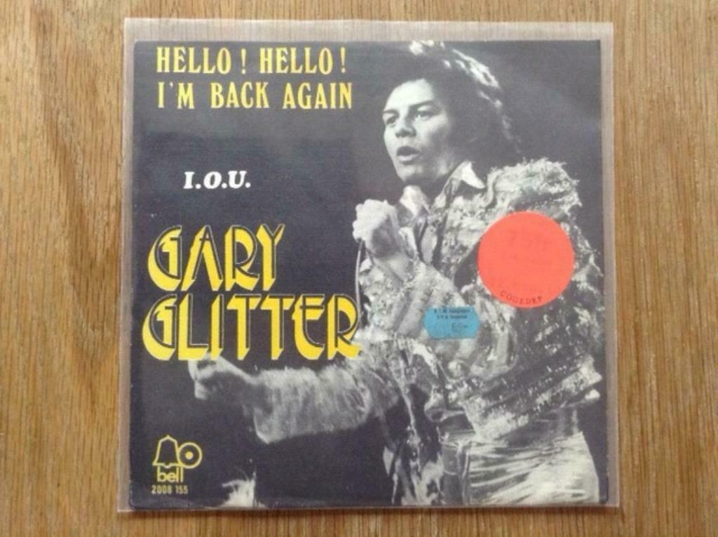 single gary glitter, Ophalen of Verzenden, Rock en Metal