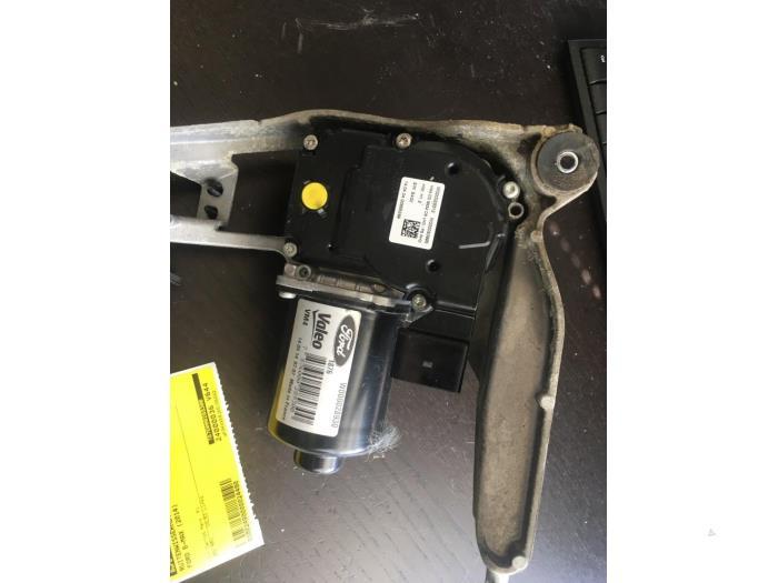 Ruitenwismotor + Mechaniek van een Ford B-Max, Ophalen of Verzenden, 3 maanden garantie, Gebruikt, Ford