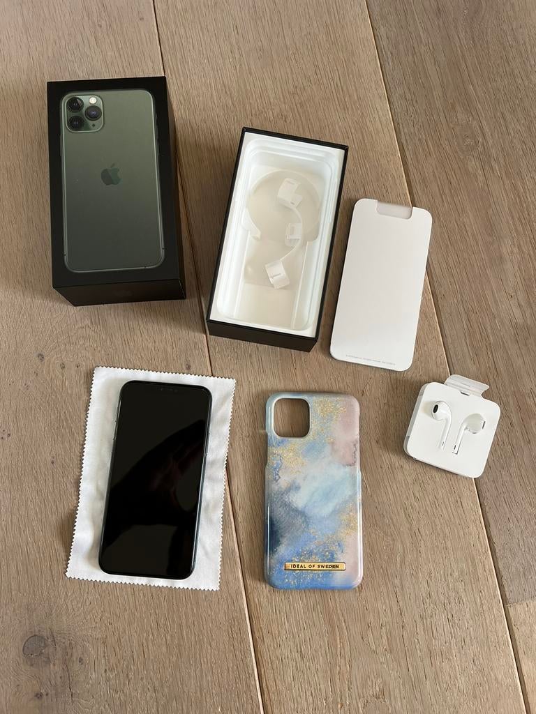 Apple iPhone 11 Pro Midnight Green 64 GB, Télécoms, Téléphonie mobile | Apple iPhone, Enlèvement ou Envoi, Comme neuf, Vert, 64 GB
