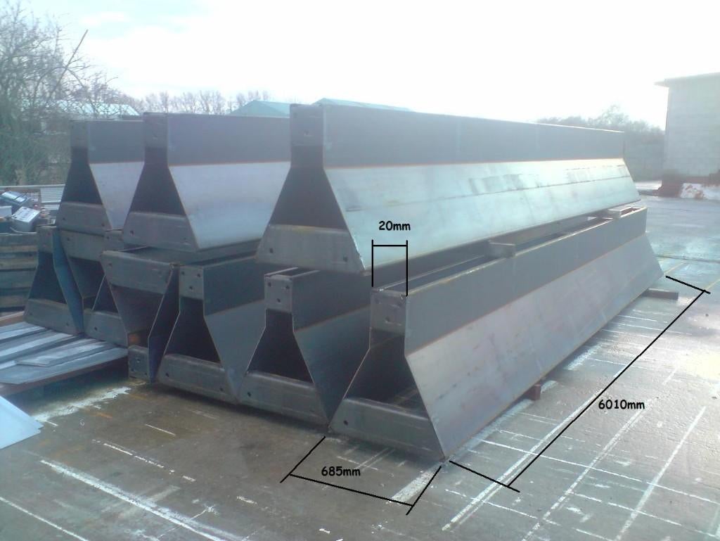 Metalen barriers/ Rijbaanafscheiders, Ophalen, Gebruikt