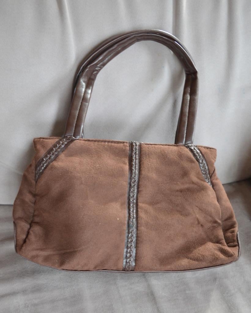 Handtas bruin / klassiek, Ophalen, Zo goed als nieuw, Bruin, Handtas