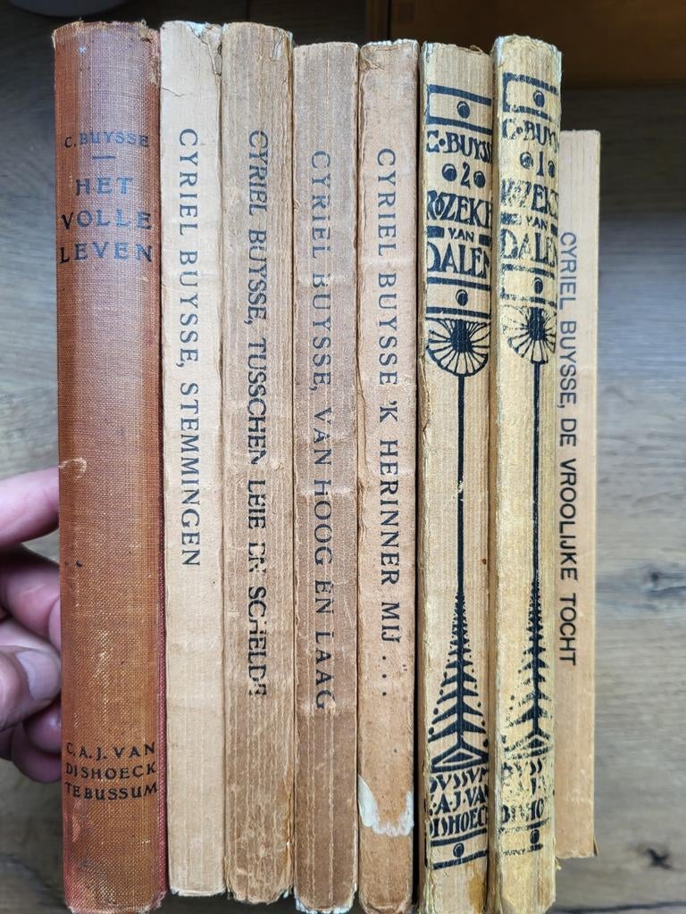 2 vroege uitgaves van Cyriel Buysse, Boeken, Ophalen of Verzenden, Gelezen