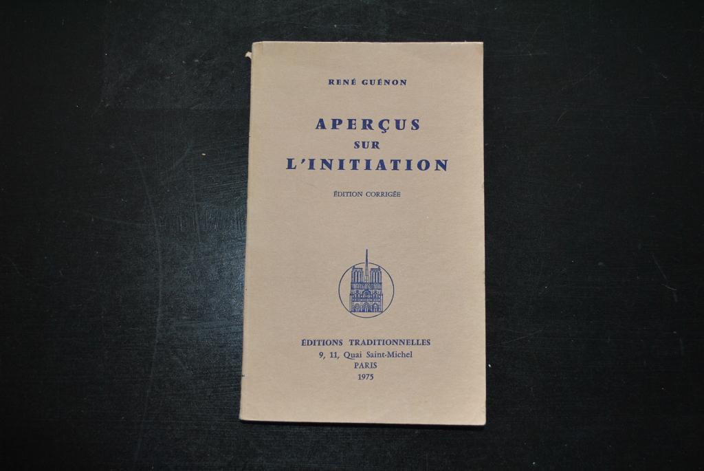GUENON APERCUS SUR L'INITIATION 1975 CORRIGEE franc maçon, Livres, Ésotérisme & Spiritualité, Utilisé, Autres types, Autres sujets/thèmes