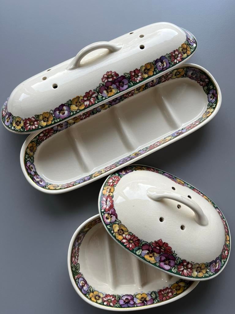 Lamperset Villeroy & Boch, Antiek en Kunst, Ophalen