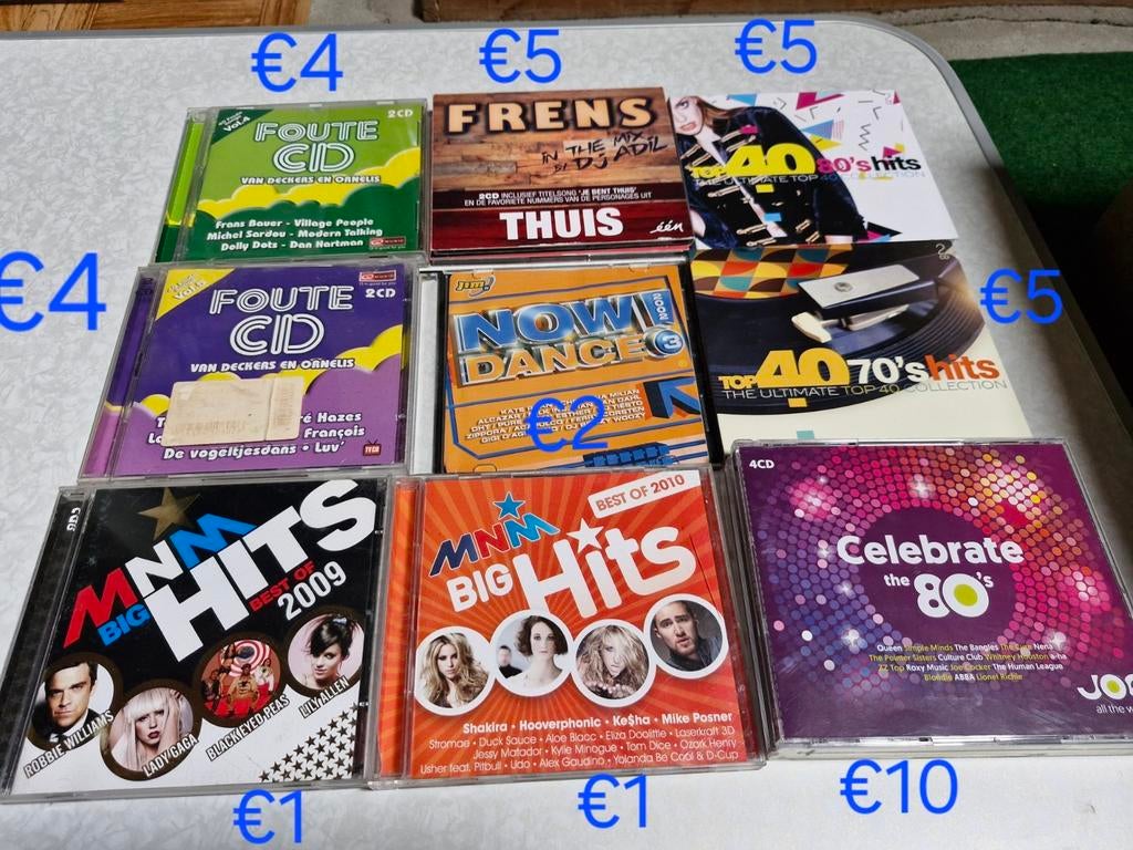 Verschillende cd's vanaf €1, Ophalen of Verzenden, Gebruikt, Dance