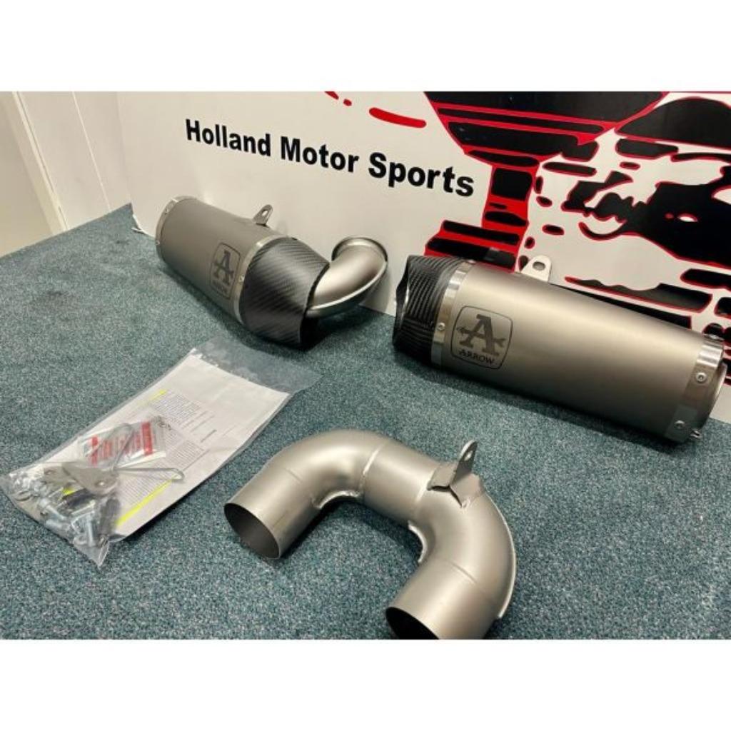 Ducati Streetfighter V2 / Panigale V2 uitlaat Arrow titanium, Ophalen of Verzenden, Nieuw