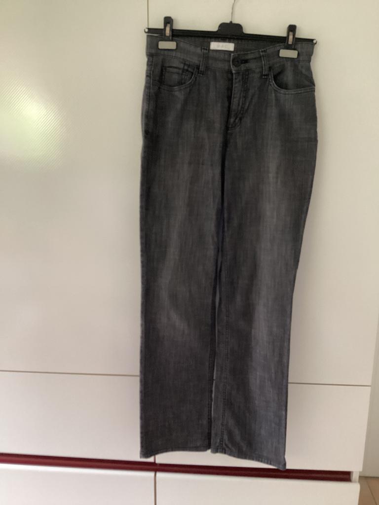 Grijs/zwarte jeans MAC, Kleding | Dames, Mac, Ophalen of Verzenden, Gedragen, Grijs