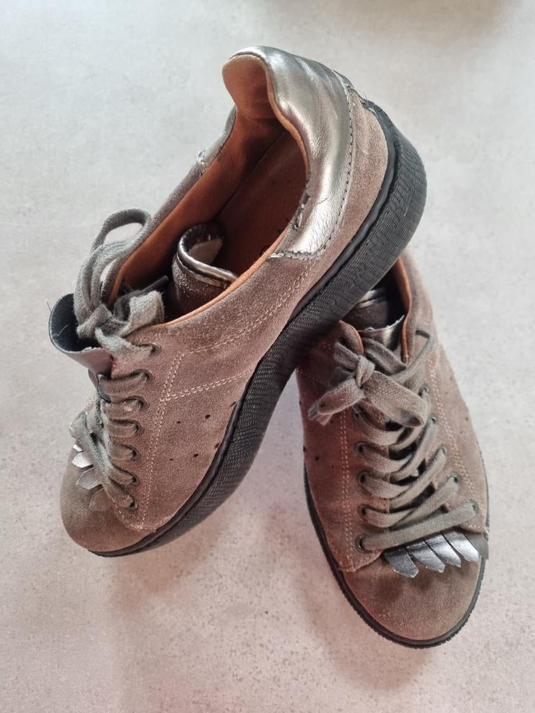 Baskets nubuck véritable TANGO T40, Enlèvement ou Envoi, Porté, Brun