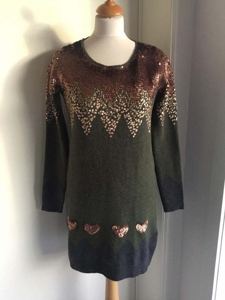 Twin Set,Simona Barbieri jurk S (36), Kleding | Dames, Jurken, Twinset, Ophalen of Verzenden, Zo goed als nieuw, Maat 36 (S)