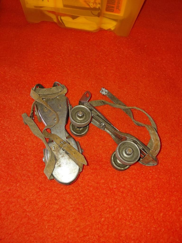 Authentieke vintage rolschaatsen, Diversen, Ophalen, Gebruikt