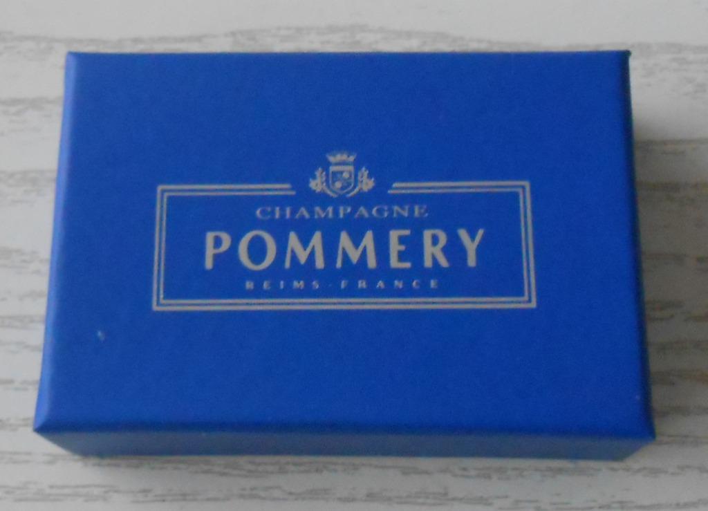 manchetknopen - champagne Pommery, Ophalen of Verzenden, Nieuw, Overige materialen