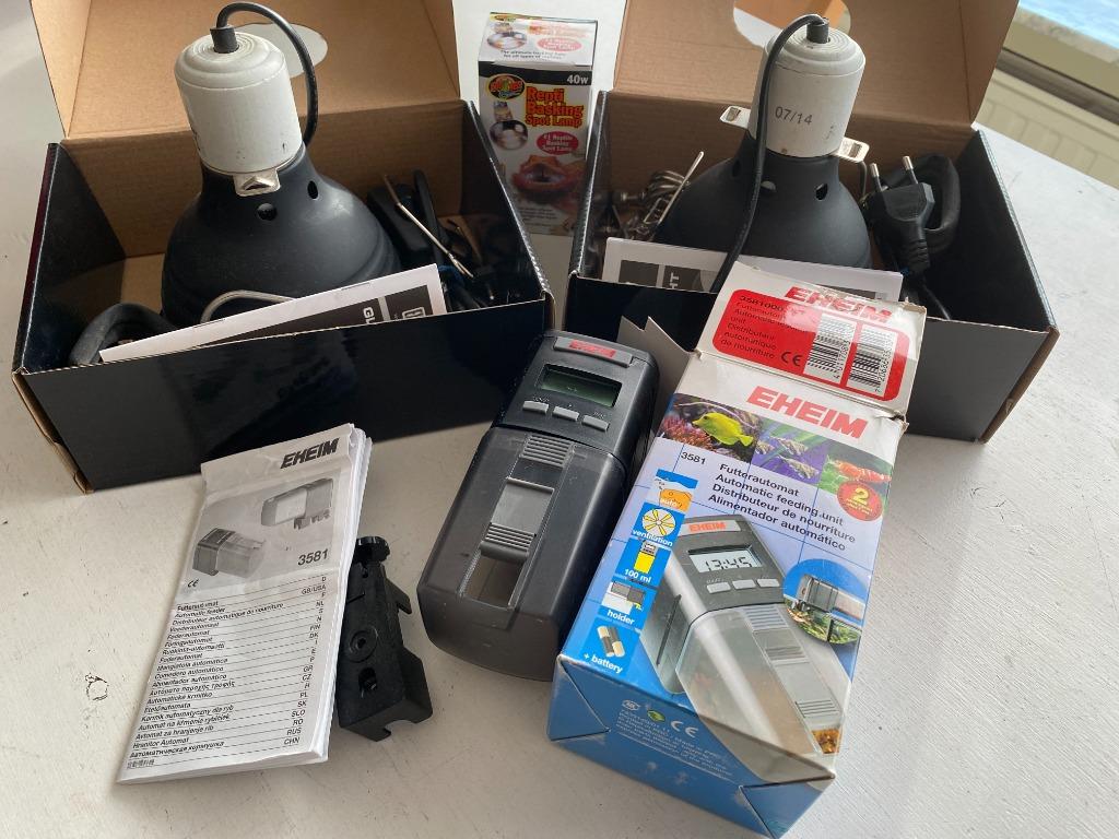 Equipement pour terrarium, Enlèvement, Comme neuf, Éclairage