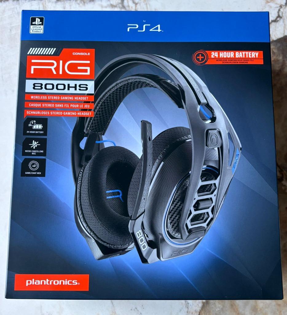 Plantronics RIG 800HS – Draadloze Gaming Headset (voor PS4), Ophalen, Plantronics, Nieuw, Draadloos