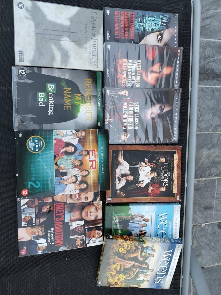 8 dvd mini series voor benchwatchers, Enlèvement ou Envoi, Comme neuf