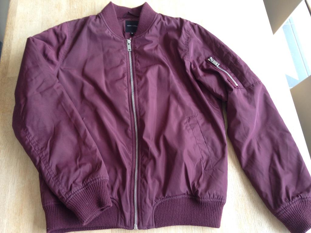 Bomber jas New Loock maat 10, gedragen op 14-15 jaar, Enlèvement ou Envoi, Utilisé, Fille, Manteau