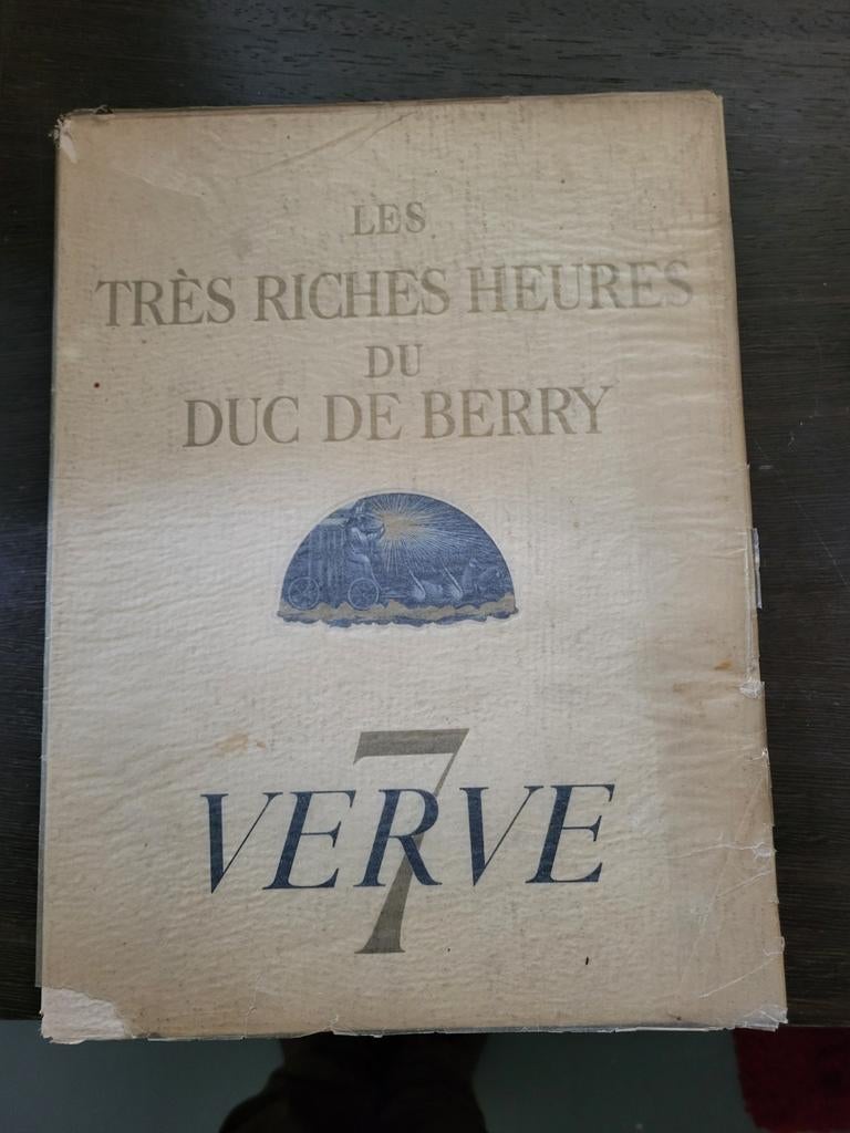 Les très riches heures du Duc de Berry Verve Tériade, Antiek en Kunst, Ophalen of Verzenden